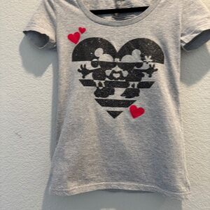 Disney Store Love Mickey and Minnie Mouse Tee Shirt
